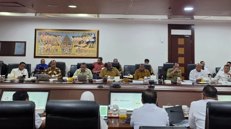 Bupati Lanny Jaya Lakukan Pertemuan Dengan Kemendes PDT RI dan KSP