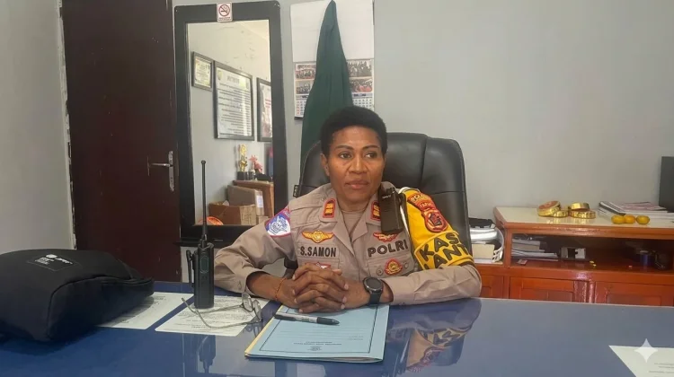 Polres Jayawijaya Larang Suporter Gunakan Knalpot Brong saat Konvoi Piala Dunia
