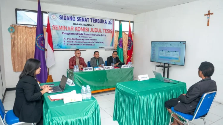 STT Arastamar Wamena Uji 45 Mahasiswa dari Lima Program Studi