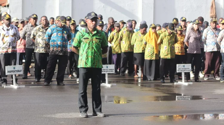 Gubernur Minta ASN Papua Pegunungan Pertahankan Opini WTP dengan Disiplin Kerja