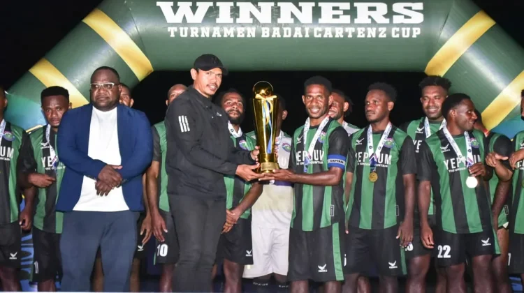 Tim PS SIFIC FC Pegubin Mengikuti Turnamen Piala Bergilir Badai Cartenz Cup Ke-VI