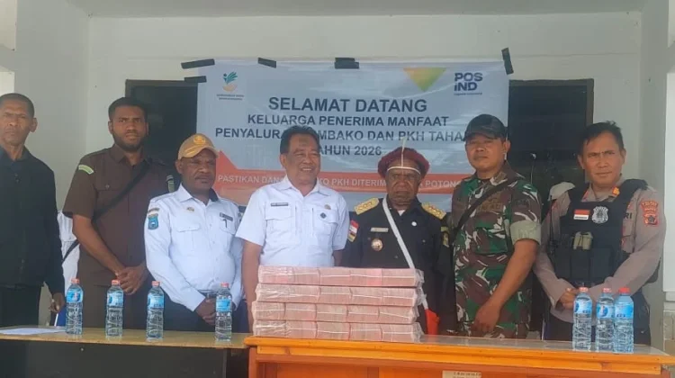 Dinsos Lanny Jaya Distribusikan BLT, Sembako, dan PKH Tahap II Tahun 2026