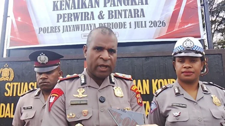 30 Personel Polres Jayawijaya Naik Pangkat, Wakapolres: Tanggung Jawab makin Berat