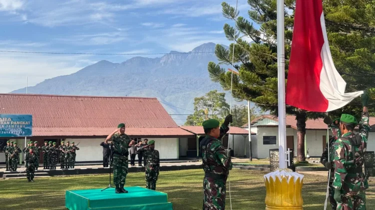 Dandim 1702/Jayawijaya Lepas Prajurit Menuju Satuan Baru
