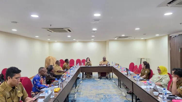 Kemendagri dan Pemkab Lanny Jaya Evaluasi Raperda Pengelolaan BMD