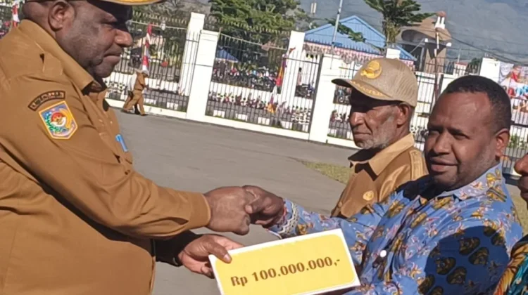 Pemprov Papua Pegunungan Beri Apresiasi Kopdes Merah Putih Distrik Walesi
