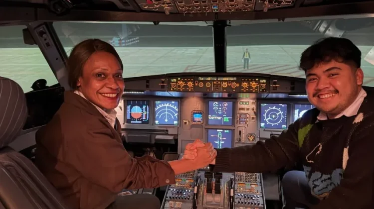 Bangga: Marlina Jadi Perempuan Papua Pertama Raih Lisensi Airbus A320