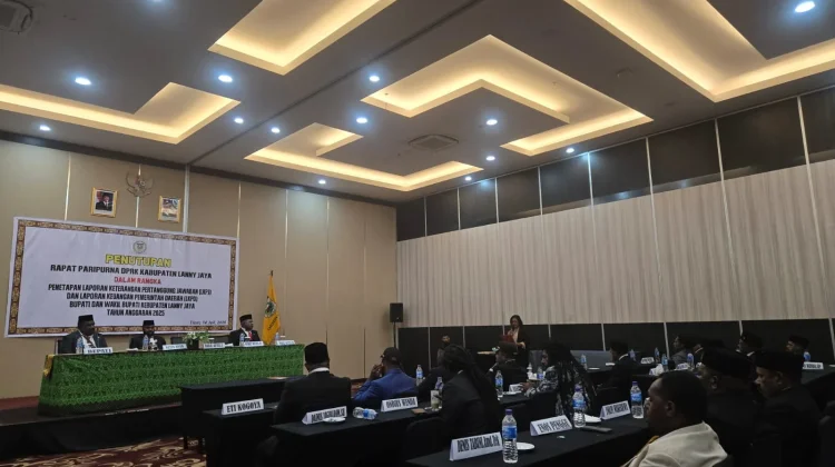 DPRK Lanny Jaya Tetapkan LKPJ dan LKPD 2025, Bupati Sampaikan Apresiasi