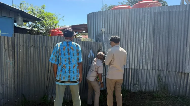 Kantor Pertanahan Jayawijaya Petakan Bidang Tanah di Jalan Bhayangkara