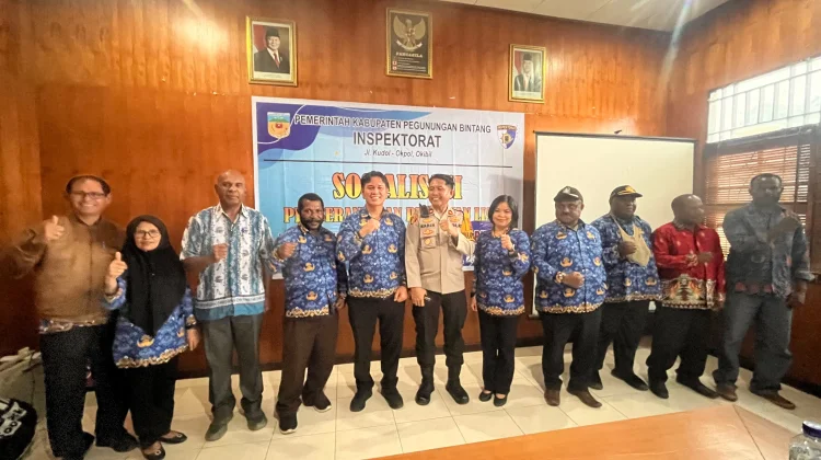 Pemerintah Kabupaten Pegubin Gelar Sosialisasi Pemberantasan Pungli