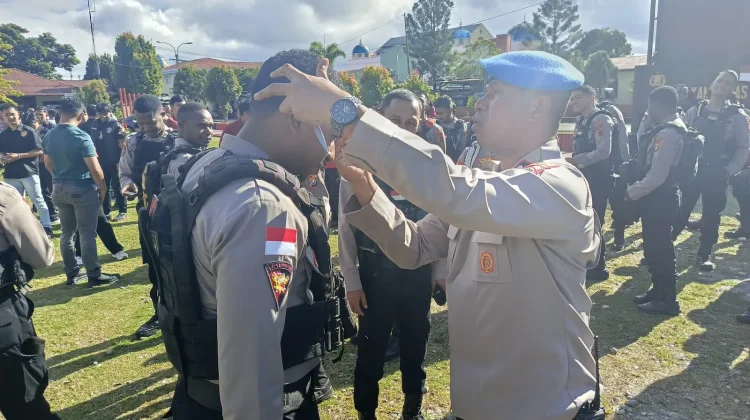 Propam Polres Gelar Gaktibplin, Tak Bawa Identitas dan  Langgar Sikap Tampang