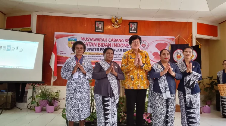 Musyawarah Cabang Ke-III IBI Kabupaten Pegunungan Bintang Resmi Dibuka Oleh Sekda