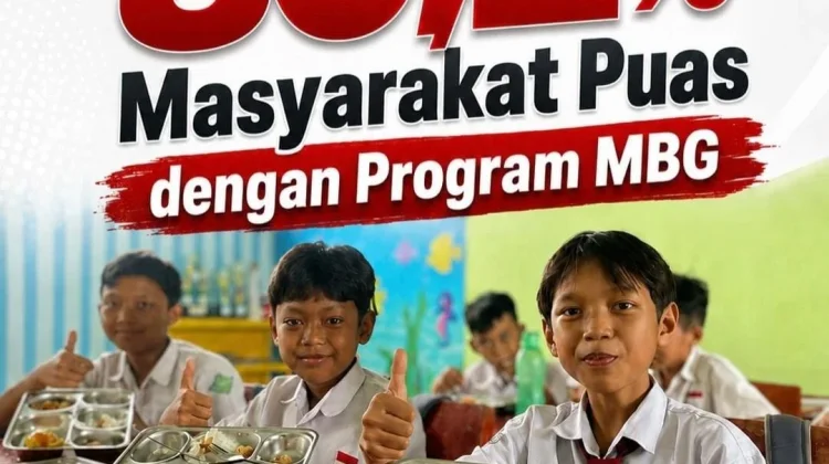 Survei Indekstat: 80,2 Persen Masyarakat Puas Program MBG