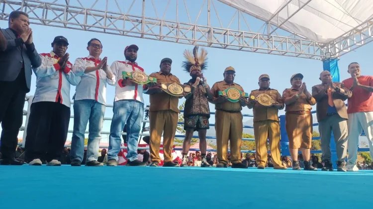 Papua Pegunungan Gelar Kejurda Tinju Perdana, 132 Atlet Ikut Bertanding