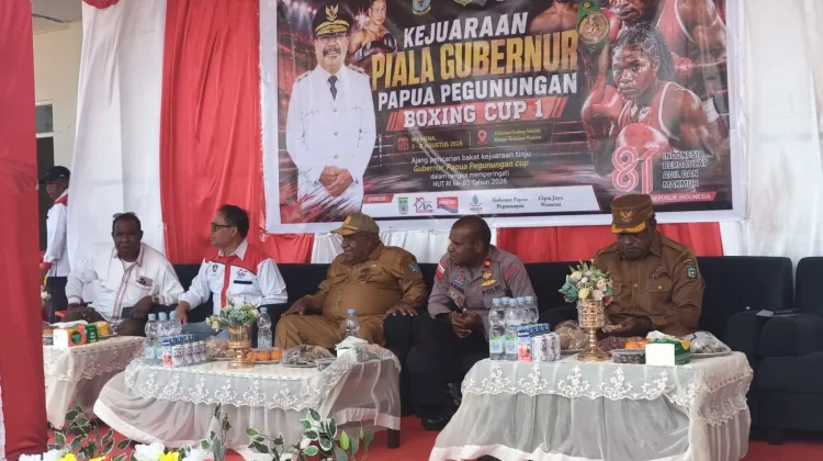 Kejurda Tinju Papua Pegunungan Cup I 2026 Resmi Dibuka
