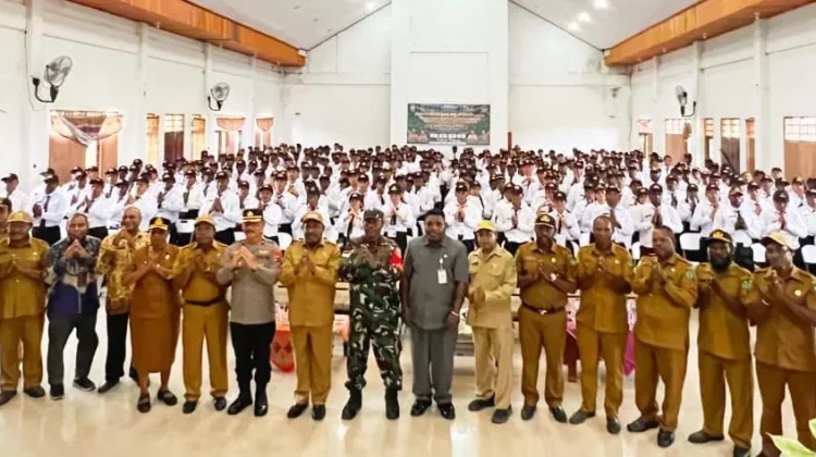 Bupati Nduga Buka Prajabatan CPNS Eks K2 dan PPPK tahun 2026