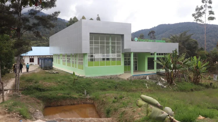 Puskesmas Megah Karya Tabo dan Pahabol di Pelosok Papua Pegunungan