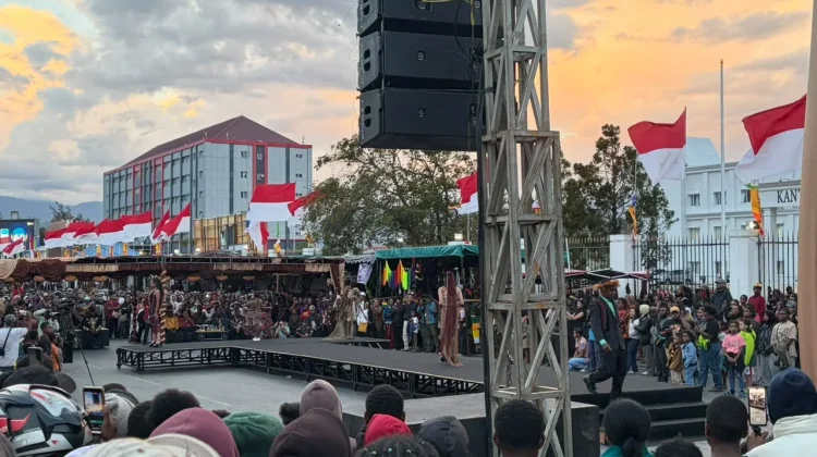 Noken Street Fashion dan Wamena Coffee Festival Curi Perhatian Wisatawan
