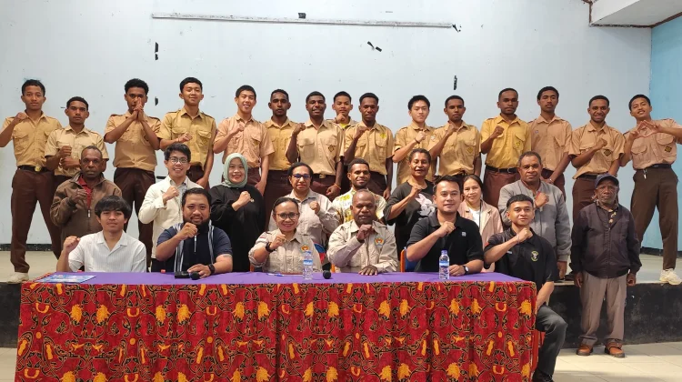 SMAN 1 Wamena Gelar Pelepasan Tim Untuk Ikut Ajang Futsal Series Region Jayapura