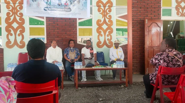 Serah Terima Pastor Paroki Kristus Jaya Wamena Berlangsung Haru dan Khidmat