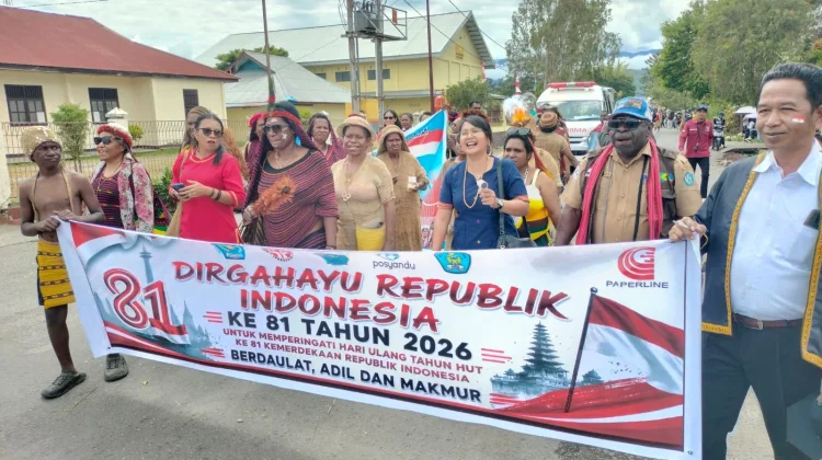 Empat Organisasi Wanita Turut Ramaikan Karnaval Budaya di Wamena