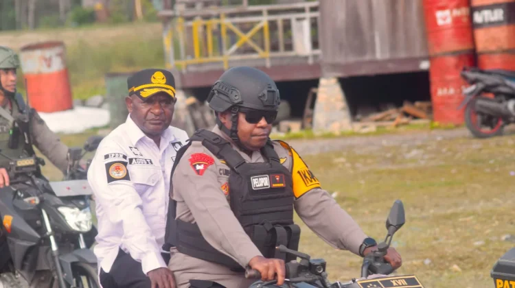 Kapolres Pimpin Apel Kesiapsiagaan dan Patroli Gabungan jelang HUT ke-81 RI
