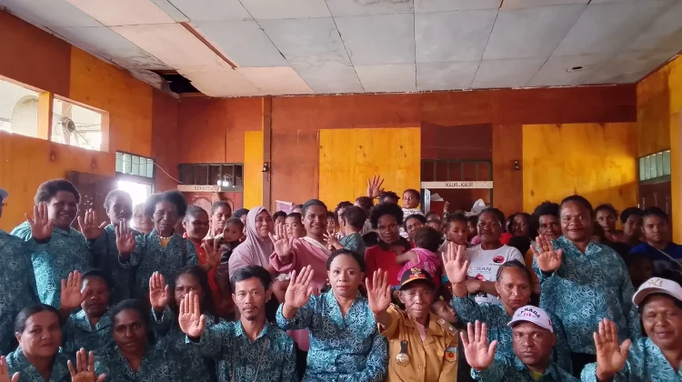 PKK Pegunungan Bintang Dukung Program Pencegahan Stunting Melalui Pokja IV