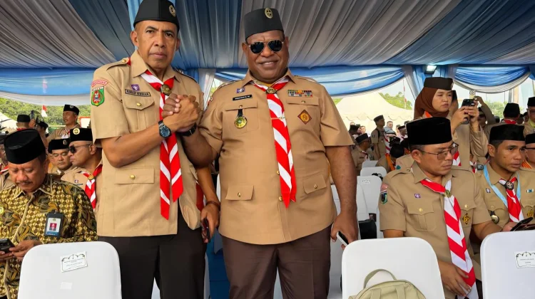 Ka Mabicap Jayawijaya Hadiri Jamnas XVII dan HUT Pramuka ke-65