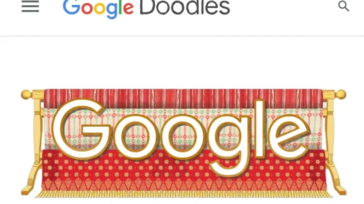 Semarak Google Doodle Rayakan HUT Ke-81 RI dengan Seni Tenun Indonesia