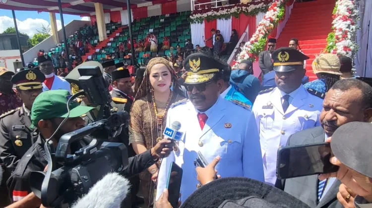 Peringati 81 Tahun RI, Gubernur John Tabo Tekankan Perubahan Dimulai Dari Diri Kita