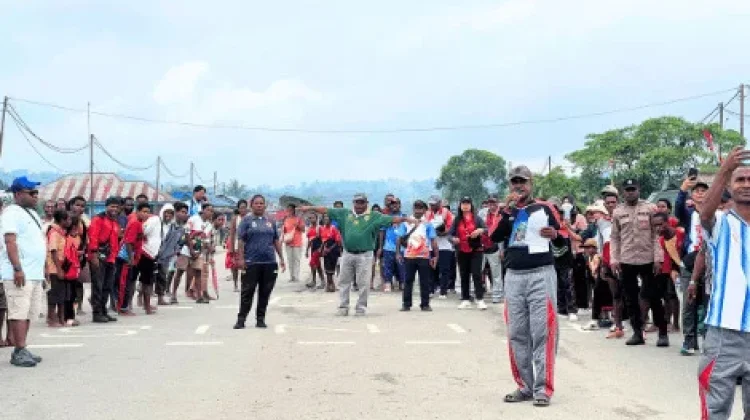 Berbagai Lomba Dilaksanakan Meriakan HUT ke-81 RI di Kabupaten Nduga