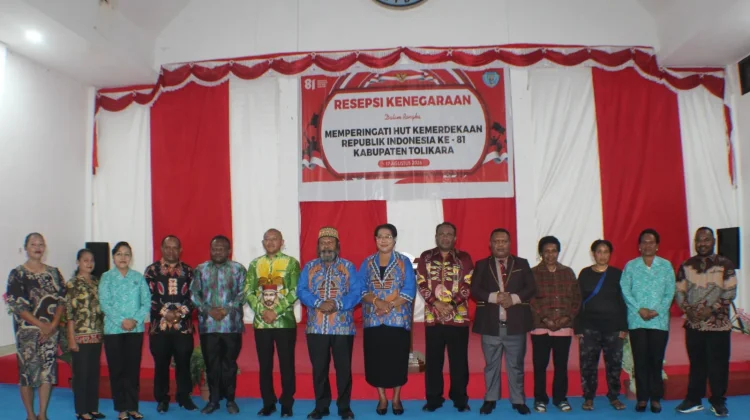 Malam Resepsi Kenegaraan HUT ke-81 RI di Tolikara, Penuh Sukacita dan Persatuan