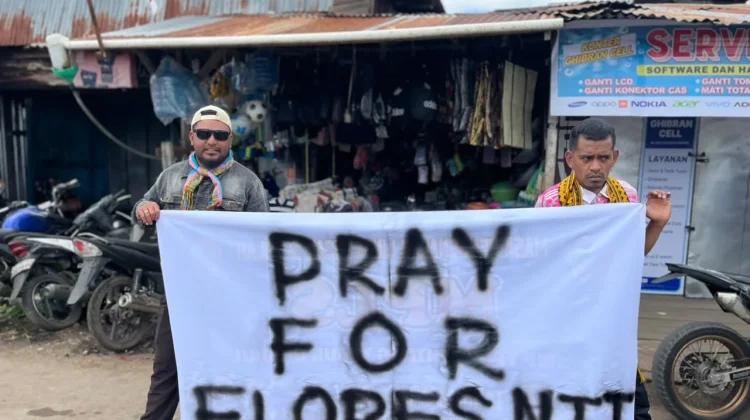 Solidaritas Flobamora Pegubin Galang Dana untuk Korban Gempa Bumi di Flores NTT