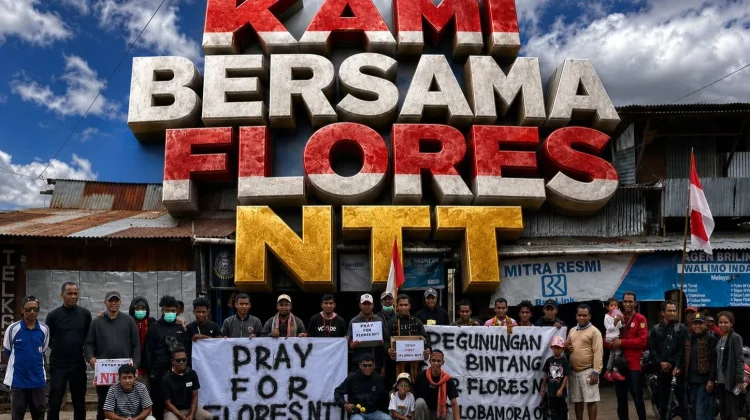 Solidaritas Flobamora Pegubin Galang Dana untuk Korban Gempa Bumi di Flores NTT