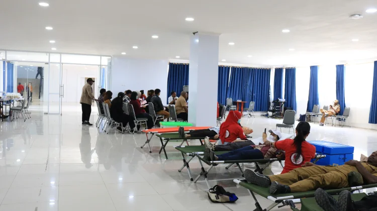 RRI Wamena, PMI dan Pemda Jayawijaya Gelar Aksi Donor Darah