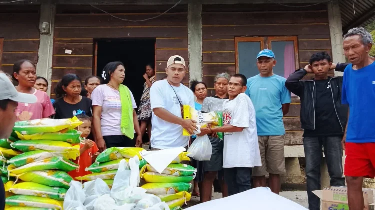 Donasi Gempa NTT Dari Masyarakat Pegubin Disalurkan Ke Sejumlah Lokasi Bencana