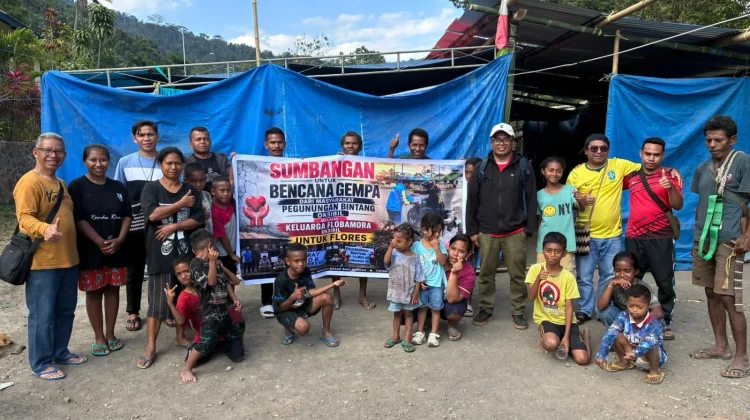 Donasi Gempa NTT Dari Masyarakat Pegubin Disalurkan Ke Sejumlah Lokasi Bencana