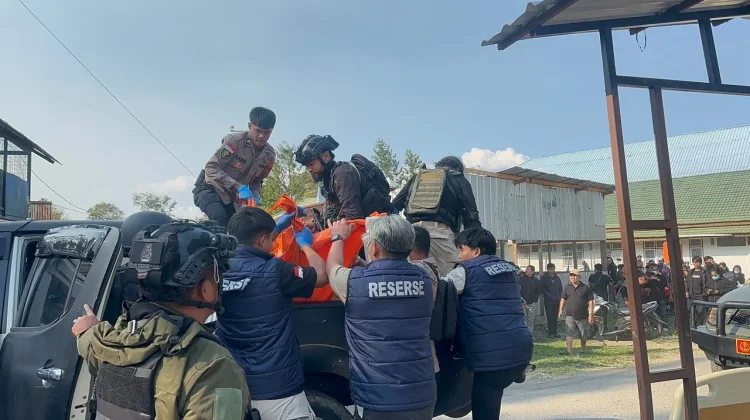 Pasca-Insiden di Habema, Aparat Gabungan Evakuasi Jenazah Sopir Wamena-Mbua