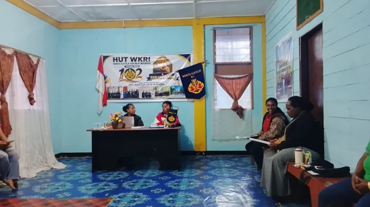DPC WKRI Paroki Kristus Jaya Wamena Susun Program Kerja Tiga Tahun ke Depan