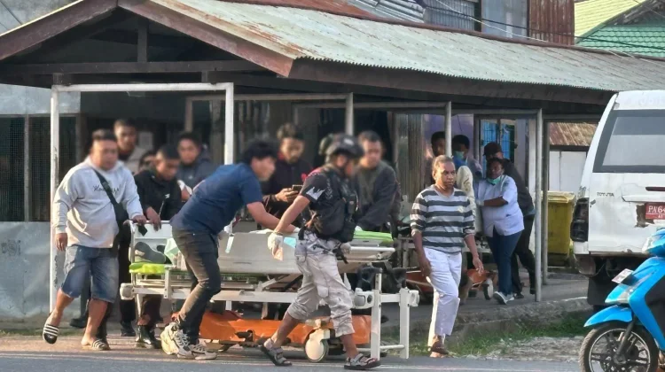 Satgas Damai Cartenz Bersama Polres Jayawijaya Respons Cepat Gangguan Tembakan