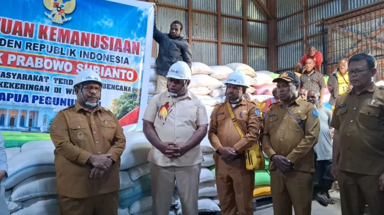 Wagub Papua Pegunungan Dorong Bantuan Beras Segera untuk 7 Kabupaten