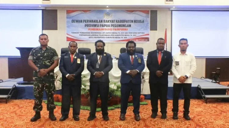 Paripurna DPRK Nduga Bahas LKPJ Bupati dan Propemperda Kabupaten Nduga tahun 2026