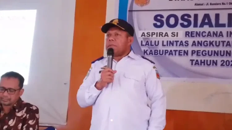 Dishub Pegunungan Bintang Gelar Sosialisasi Rencana Induk Jaringan Lalu Lintas