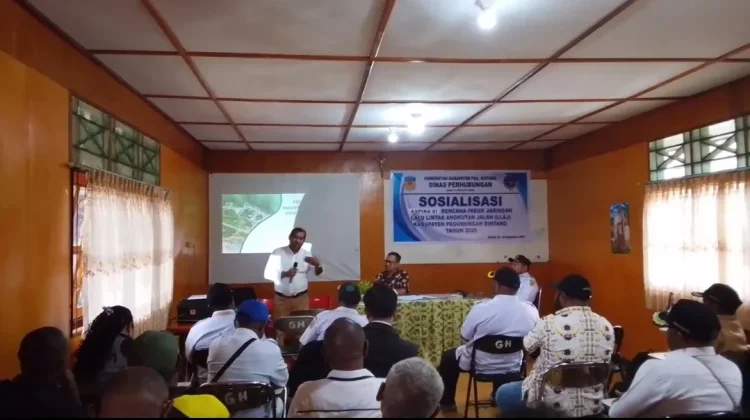 Dishub Pegunungan Bintang Gelar Sosialisasi Rencana Induk Jaringan Lalu Lintas