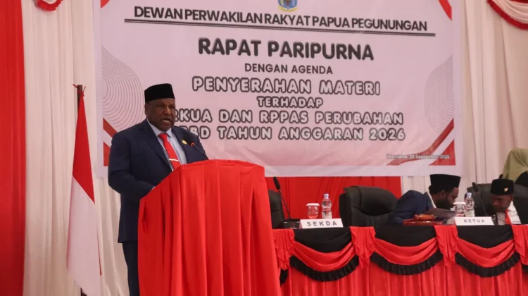 Perubahan APBD Papua Pegunungan Bahas Tambahan Fiskal Rp460,25 Miliar
