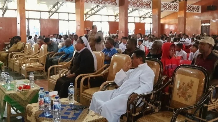 Perayaan Syukur Yubelium 800 Tahun Wafatnya Santo Fransiskus Asisi Di Oksibil
