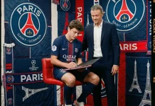 Joao Neves Perpanjang Masa Bakti di PSG hingga Juni 2030