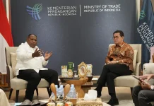 Dorong Pembangunan Pasar dan UMKM, Atenius Temui Menteri Perdagangan