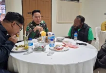 Buka Puasa Bersama, Kodim Jayawijaya Bangun Kolaborasi Dengan Jurnalis