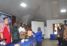 Bupati Tolikara Serahkan DPA Tahun 2026